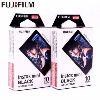 20 de coli Original Fujifilm Instax Mini Cadru Negru Film Instant hârtie foto pentru Instax Mini 8 7 25 50 90 9 SP-1, SP-2 Camera