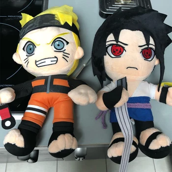 30 cm Anime Naruto Jucării de Pluș Papusa Peluche Japonia Desene animate Gaara Naruto Uzumaki Uchiha Sasuke Hatake Kakashi Figura Copii Cadou
