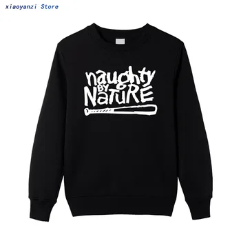 Obraznic Prin Natura Old School Hip Hop Rap Skateboardinger Trupa de Muzica anilor ' 90 fată băiat jachete Negre de Bumbac, hanorace pulovere