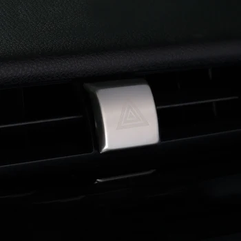Interioare auto Lumina de Urgență Comutatorului Lămpii de Avertizare Butonul Trim Acoperire Autocolant Pentru Toyota Camry 70 XV70 2018 2019 2020 Accesorii