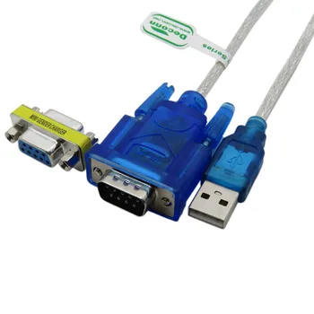 USB la RS-232 DB9 9-pin Cablu Serial, w/ Feminin Adaptor Suporta Windows 8 Nu CD