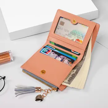 UOSC pentru Femei din Piele Portofel Moda Drăguț Pungă de Mult Sac Zip Coin Titularul Cardului de Piele Moale Carte de Telefon Portofele Femeie Ambreiaj 2019