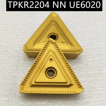 10BUC TPKR2204 NN UE6020 de Înaltă Calitate, Insertii Carbură de Cotitură Externe Instrumente de Metal, Unelte de strunjit Mașini Piese de schimb scule de Strung Tool