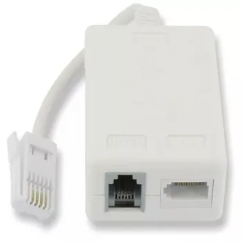 ADSL/ADSL2+ Microfiltru Internet în Bandă largă Micro Filtru Separator Cu Cablu de Plumb