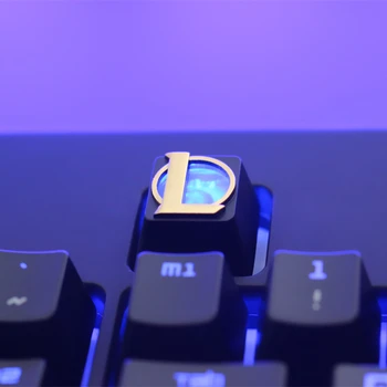 Keycap 1 buc League of Legends （LOL） Personalitate de relief zinc din aliaj de aluminiu de metal tastă tastatură mecanică R4 înălțime buton