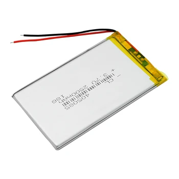1/2/4x 3.7 V volt 405085 baterie reîncărcabilă li-ion de litiu lipolymer 2500mah MP4 MP5 GPS power bank E-book tablet înlocuirea bateriei