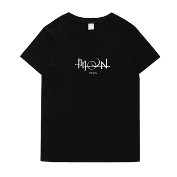Mamamoo moonbyul luna reambalarea album același imprimare tricou pentru vara kpop unisex o de gât cu maneci scurte t-shirt