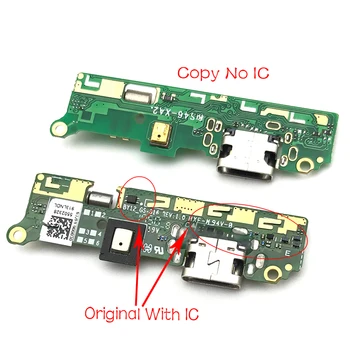Noul USB Port de Încărcare Bord Pentru Sony Xperia XA2 Conector Dock Cablu Flex Cu Microfon Piese de schimb