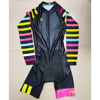 2020 nou KAFITT miticolors Femei profesie timp de triatlon costum de haine Ciclism jersey skinsuits salopeta kituri roz subțire pad