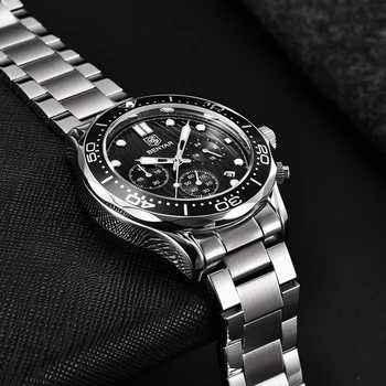 BENYAR Top Brand de Lux ceasuri Barbati Ceasuri Sport Pentru Bărbați Ceasuri Cuarț Mens 2020 Afaceri Militare Cronograf relogio masculino