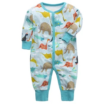 Nou-născut Salopeta Fete pentru Copii de Pijama bumbac 3 6 9 12 18 24 Luni pentru Sugari Îmbrăcăminte pentru Băieți