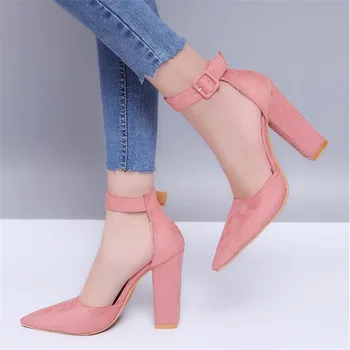 2019 Sexy Clasic Tocuri inalte Femei Sandale Pantofi de Vara pentru Femei Strappy Pompe Tocuri Platforma Femeie Curea Glezna Pantofi