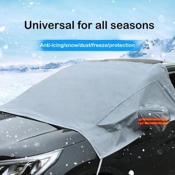 Iarna Impermeabil Huse Auto Parbriz Auto Acoperi Îngroșarea Anti-îngheț în aer liber Zăpadă de Sticlă strat de Zăpadă în aer liber Auto Accesorii Auto