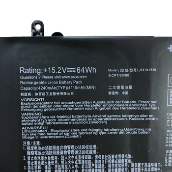 15.2 V 64Wh B41N1526 nou Original B41N1526 Baterie Laptop Pentru Asus ROG Strix GL502 GL502V GL502VT GL502VT-1A S5 S5VT6700
