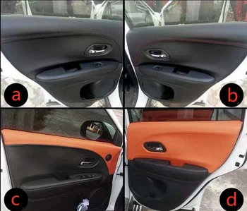 4BUC Masina de Protecție Interior Panou de Ușă din Microfibre din Piele Acoperi Accesoriu Pentru Honda XRV Vezel H-RV Vezel-2020
