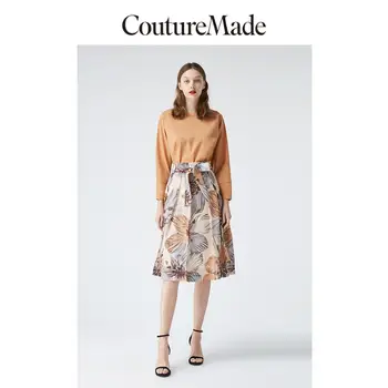 Vero Moda CoutureMade Femei Model Etnic Print Lace-up Fusta | 319216504