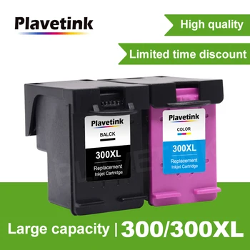 Plavetink 300 Remanufacturate Cartușe de Cerneală de Înlocuire pentru HP 300XL pentru Deskjet D1660 D2560 D2660 D5560 F2420 F2480 cerneală de imprimantă