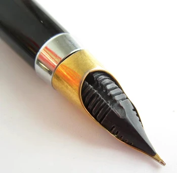 Eroul Wing Sung 380 Stilou Metal Stilou cu Cerneală Iraurita Fin 0,5 mm Peniță de aur Clip de Papetărie de birou pentru scoala 2020 Scris stilou