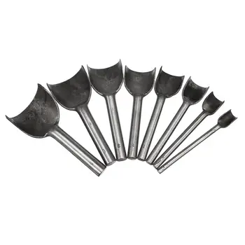 4 Dimensiuni din Oțel Carbon de Înaltă 1/2 Semicerc Pielărie Pumn de Tăiere Instrumente Curea Portofel Instrument de Pumn pentru DIY Artizanat din Piele Ambarcațiuni
