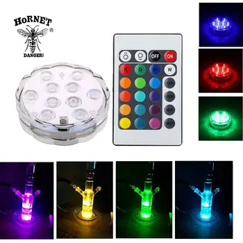 Hornet RGB 16 Culori Narghilea de Lumină LED Cu Telecomandă Festival Petrecere Shisha Bar de Lumină LED Nargile Chicha Accesorii
