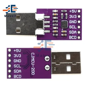 MCU-200 FT200XD Singur Cip USB la I2C IIC Port Nivel TTL Intrare CMOS de Ieșire 3.3 V Convertor de Nivel pentru USB I / O pentru Ardunio