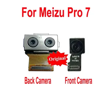 Original, Testat de Lucru Mici se Confruntă Camera video Frontală Pentru Meizu Pro 7 Pro7 M792M M792H Mare Principal din Spate Camera Spate Flex Cablul