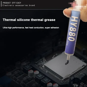 Etmakit HY880 30g Ac Tubul de Ambalare Super Carbon Nano Thermal Grease Pentru CPU GPU CONDUS NK-Cumpărături