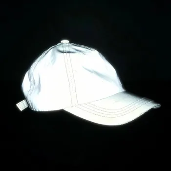 Unisex reflectorizante șapcă de baseball hip hop street noapte jogging pălărie reglabil club de noapte scenă de performanță snapback capace casquette