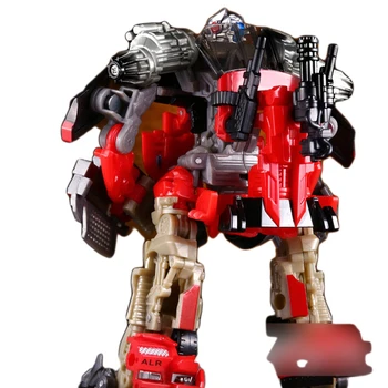 Thf02 Deluxe Rosu Gras Transformare Figma Robot Deformabile Masina ABS OP Comandant de Dimensiuni Mari din Plastic Colecție Cadou Jucărie Pentru Copil