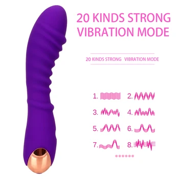 VATINE 20 de Viteze de Silicon Vibrator pentru Stimulare Clitoris Jucarii Sexuale pentru Femei de sex Feminin Masturbare Vaginala Masaj Vibrator