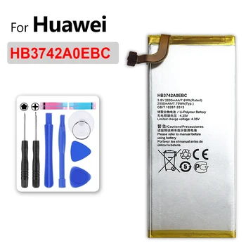 De Brand Nou 3.8 V 2000mAh HB3742A0EBC Acumulator Pentru Huawei Ascend P6 P6-U06 p6-c00 p6-T00/ Ascend G6 G620 G621 G620s G630 Bateria #30