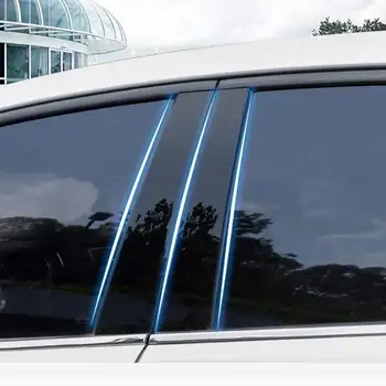 6pcs/Set Geamul Mașinii B-piloni ai Cadrului Ornamental al Stâlpului central Protector Pentru Honda ACCORD 10 2018 2019 Autocolante Auto Accesorii Auto