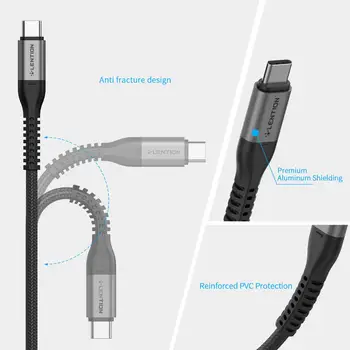 USB de Tip C Cablu Pentru Samsung S10 Huawei P30 Pro Rapid de Încărcare de Tip C de Încărcare Telefon Mobil Sârmă C Cablu USB pentru Samsung S9 S8