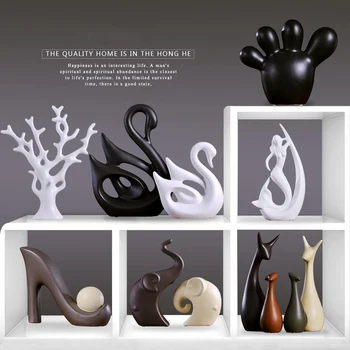 Moderne, Ornamente Ceramice Meserii Fengshui Acasă, Living, Masa De Accesorii Decor Hotel Desktop Office Figurine Meșteșuguri