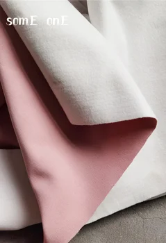 Legat de Pluș Simțit Tesatura Roz Gros DIY Strat Fusta Canadiană de Moda Toamna Iarna Designer de Tesatura