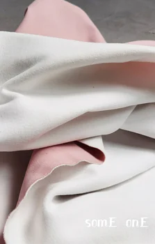 Legat de Pluș Simțit Tesatura Roz Gros DIY Strat Fusta Canadiană de Moda Toamna Iarna Designer de Tesatura