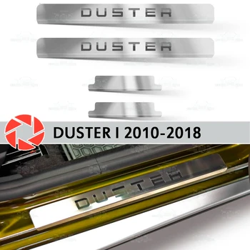 Praguri usi pentru Renault Duster 2010-2018 pas placă interioară accesoriile de protecție uzura styling auto decor