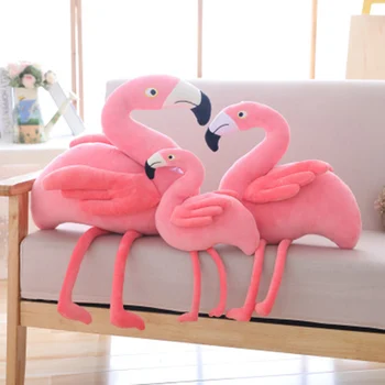 1buc 30/40CM Flamingo Jucării de Pluș Umplute Pasăre Papusa Moale Flamingo Roz Jucarii Pentru Copii Pepinieră pentru Copii Ziua de nastere Cadou de Înaltă Calitate