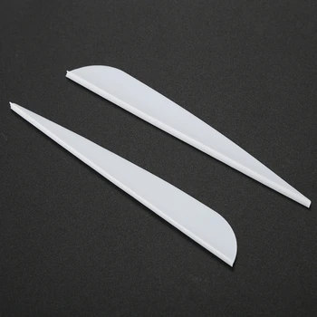 Săgețile Palete 4 Inch Plastic Pene Fletching pentru DIY tir cu Arcul Săgeți 50 Pachet(Alb) #8