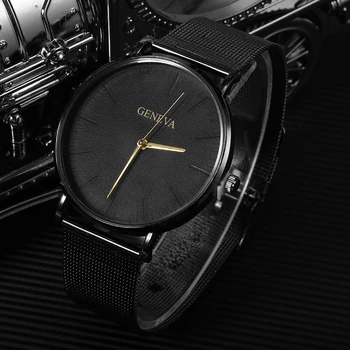 Masculino Relogio Ultra-subțire Ceas de mână pentru Bărbați de Lux a ochiurilor de Plasă din Oțel Inoxidabil Ceasuri Barbati Femei Ceas Cuarț reloj Ceas kol saati