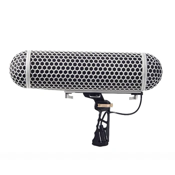 Microfon Parbriz Blimp Parbriz Stil Proteja Cușcă Rycote Șoc Montare Sistem de Suspensie pentru Rode NTG1 NTG2 NTG3 NTG4
