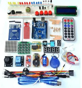 Cele mai NOI RFID Starter Kit pentru Arduino UNO R3 versiune Imbunatatita Suită de Învățare Cu Cutie de vânzare cu Amănuntul