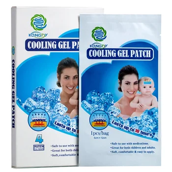 KONGDY Whosale Preț 5x12 CM Gel de Răcire Patch Febra Dureri de Relief Patch pentru Copil/Adult de Plante Trimis Răcoritoare