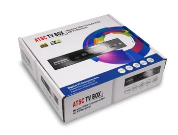20buc/lot ATSC TV Receptor HD 1080P Digital/Analog Convertor Media Player HDTV Înregistrare USB Pentru SUA/Canada/Mexic/Coreea
