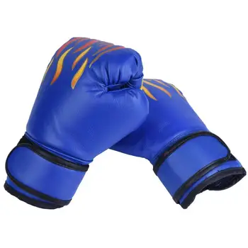 Adult Copil Mănuși de Box PU Formare Profesională Lupta Manusi Muay Thai Sparring Stantare Kickboxing Respirabil Mănuși