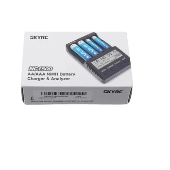 SKYRC NC1500 5V 2.1 a 4 Sloturi LCD AA/AAA NiMH Baterie Încărcător Descărcător & Analizor de