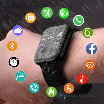 Moda Ceas Inteligent Femei Bărbați Smartwatch Full Touch Screen Smart Band Android IOS Impermeabil Doamnelor Fitness Tracker Rata de Inima