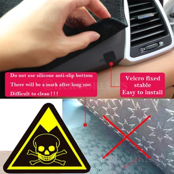 Tabloul de bord Capacul de Protecție Pad pentru Honda HR-V Vezel~2019 Accesorii Auto de Bord Parasolar Anti-UV Covor HRV HR V 2018