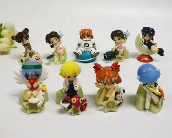 10buc/mulțime de Desene animate Anime figurina Papusa din PVC Fata de 5-6cm Model Fata de Jucarii Cadou de Ziua Model de Jucărie Hobby Colectii