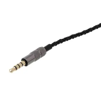 8 Cota de 3,5 MM/TIP C Cască MMCX Cablu cu Microfon/Control Volum pentru Shure SE215/315/425/535/846 UE900 WESTONE SONY Înlocuire